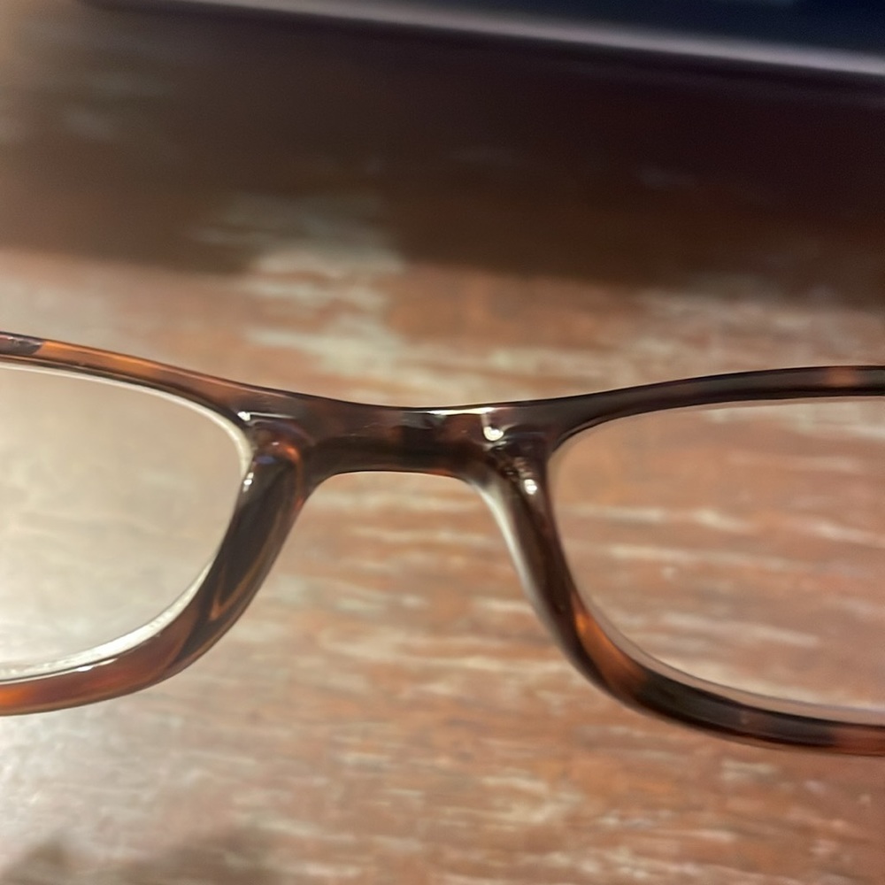 Ellen Tracy Brown Tortoise Rectangular Eyeglasses… - image 7